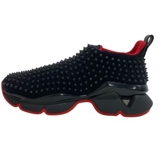 クリスチャンルブタン(Christian Louboutin)のクリスチャンルブタン Christian Louboutin スリッポン
 スパイクスタッズ ネオプレン スパイクソック 44 ソックススニーカー ブラック(スリッポン/モカシン)