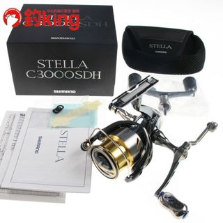 【中古/美品】 シマノ 14 ステラ C3000S リブレハンドル、リールスタンド付  /G332M(リール)