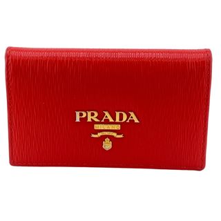 プラダ(PRADA)のプラダ PRADA カードケース
 ヴィッテロムーブ 1MC122 レッド(パスケース/IDカードホルダー)