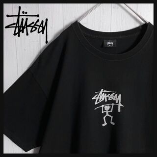 ステューシー(STUSSY)の【大人気XL☆シャドーマン☆センターロゴ】ステューシー 入手困難 Tシャツ 半袖(Tシャツ/カットソー(半袖/袖なし))