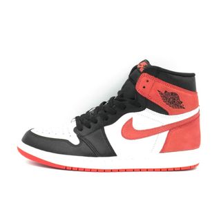 ナイキ(NIKE)のナイキ NIKE ■ 【 AIR JORDAN 1 RETRO HIGH OG TRACK RED 555088 112 】 エア ジョーダン レトロ ハイ オージー トラック レッド スニーカー f22182(スニーカー)