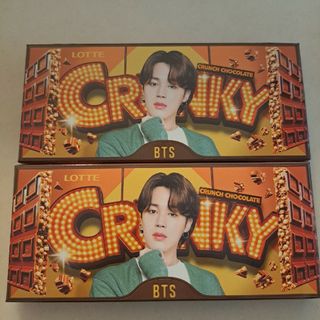 ボウダンショウネンダン(防弾少年団(BTS))のCranky  チョコレート 2枚 BTS JIMIN ジミン　未開封(菓子/デザート)