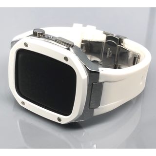 Newhs★アップルウォッチバンド ラバーベルト カバー　Apple Watch(ラバーベルト)