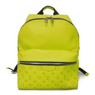 ルイヴィトン(LOUIS VUITTON)のLOUIS VUITTON ルイ・ヴィトン ディスカバリー PM LVロゴ フラワー ネオン イエロー デイパック タイガラマ モノグラム ジョーヌ リュックサック バックパック M30228(バッグパック/リュック)