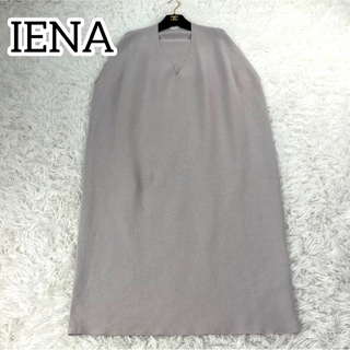 IENA - 美品✨イエナ　ノースリーブ　サマーニット　ドルマン　ワンピース