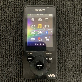 ウォークマン(WALKMAN)のSONY WALKMAN NW-S786 ソニーウォークマン 32GB ブラック(ポータブルプレーヤー)