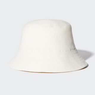 美品 UNIQLO UVカットニットバケットハット