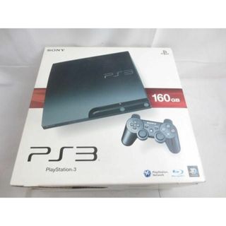  中古品 ゲーム プレイステーション3 PS3本体 CECH-3000A チャーコルブラック 動作品 箱説 周辺機器付き(携帯用ゲーム機本体)