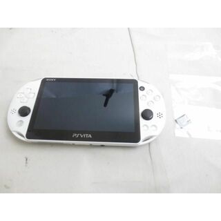  中古品 ゲーム PS Vita 本体 PCH-2000 グレイシャーホワイト 動作品 メモリーカード 32GB付き(携帯用ゲーム機本体)