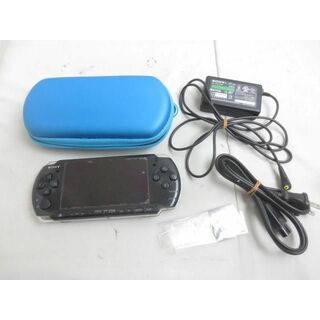  中古品 ゲーム PSP 本体 PSP3000 ブラック 動作品 メモリースティック 2GB 充電器付き(携帯用ゲーム機本体)