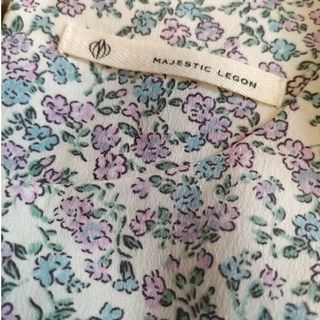 MAJESTIC LEGON - 【＊美品＊】マジェスティックレゴン 花柄ワンピース♡