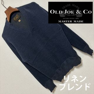 12ss■OLD JOE オールドジョー■リネン 麻混 インディゴ サマーニット