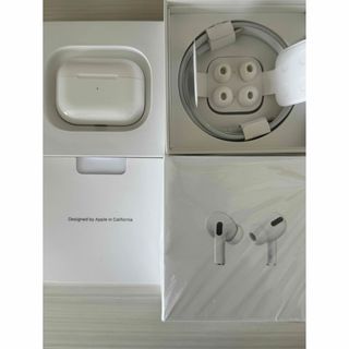 アップル(Apple)のAirPodspro セット　Lightning 第一世代(ヘッドフォン/イヤフォン)