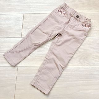 ニシマツヤ(西松屋)の女の子　ズボン　パンツ　刺繍　95(パンツ/スパッツ)