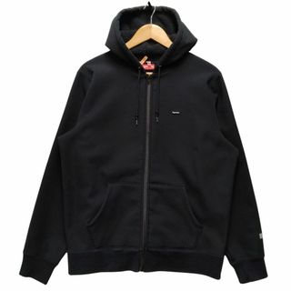 シュプリーム(Supreme)のSUPREME シュプリーム WINDSTOPPER ZIP UP Hooded Sweat Shirt ジップ パーカー ブラック サイズM 正規品 / 34242(パーカー)