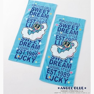 エンジェルブルー(angelblue)の1390円/即購入OK★送料込(タオル)