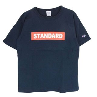 チャンピオン(Champion)のChampion チャンピオン STANDARD CALIFORNIA USA製 T1011 半袖 Ｔシャツ カットソー ネイビー系 M【中古】(シャツ)