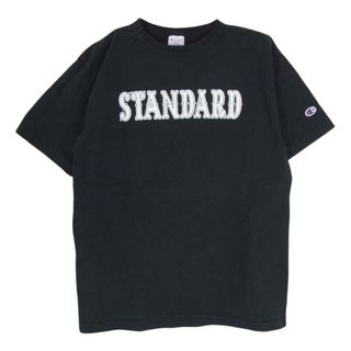 チャンピオン(Champion)のChampion チャンピオン STANDARD CALIFORNIA USA製 T1011 半袖 Ｔシャツ カットソー ブラック系 M【中古】(シャツ)