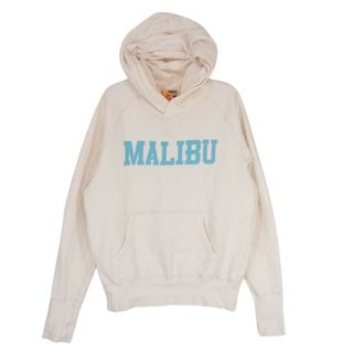 ティーエムティー(TMT)のTMT ティーエムティー MALIBU ロゴ プルオーバー パーカー オフホワイト系 L【中古】(パーカー)