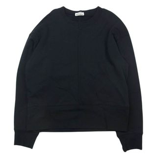 Acne Studios - ACNE STUDIOS アクネストゥディオズ 17SS FILE PSS17 クルーネック 切替 スウェット トレーナー ブラック系 M【中古】