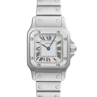 カルティエ(Cartier)のサントスガルベ SM Ref.W20056D6 中古品 レディース 腕時計(腕時計)