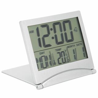 目覚まし時計、 置き時計、デジタル カレンダー 置き掛け兼用 カレンダー 温度 (置時計)