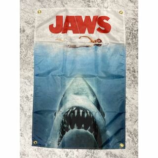 「JAWS/ジョーズ　布製 大型 ポスター」530(ポスター)