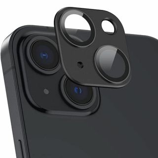 【色:ブラック】iPhone 14/iPhone 14 Plusカメラフィルム (その他)