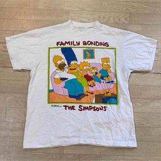 The Simpsons シンプソンズ アニメTシャツ/アニメT/USED/古着(Tシャツ/カットソー(半袖/袖なし))