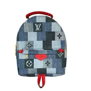 ルイヴィトン(LOUIS VUITTON)の　ルイ・ヴィトン LOUIS VUITTON パームスプリングスバックパックMINI M45043 デニムモノグラム レディース リュック・デイパック(リュック/バックパック)