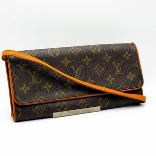 ルイヴィトン(LOUIS VUITTON)の美品 ルイヴィトン モノグラム ポシェットツイン GM ショルダーバッグ(ショルダーバッグ)