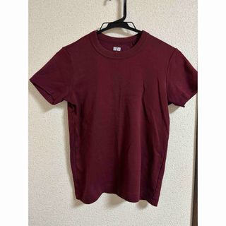 ジーユー(GU)のユニクロ　UNIQLO クルーネックT  Sサイズ(Tシャツ(半袖/袖なし))