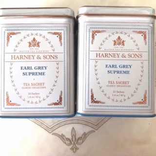 ディーンアンドデルーカ(DEAN & DELUCA)のHarney & Sons アールグレイスプリーム 20サシェ入り 2缶(茶)