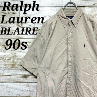 ラルフローレン(Ralph Lauren)の【w442】希少USA古着ラルフローレンBLAIREボタンダウン半袖シャツ90s(シャツ)