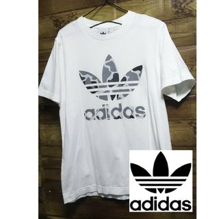 アディダス(adidas)のアディダス　Tシャツ　カモフラロゴ　Mサイズ(Tシャツ/カットソー(半袖/袖なし))