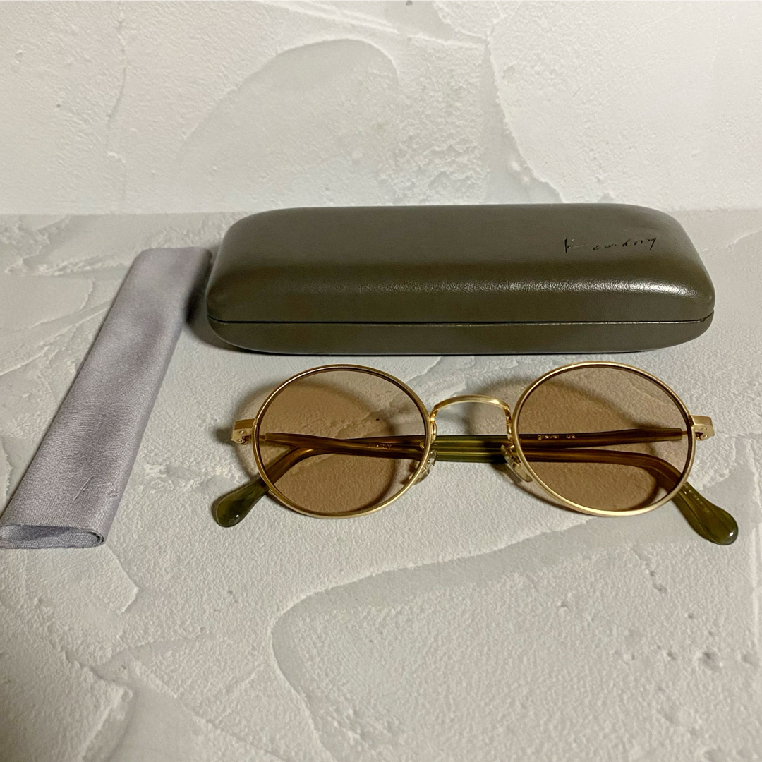 kearny - 【美品】 Kearny gravel-2 gold lt.brown ケース付きの kearny - 【美品】 Kearny gravel-2 gold lt.brown ケース付きの