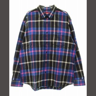 シュプリーム(Supreme)のシュプリーム SUPREME 23AW PLAID FLANNEL SHIRT(シャツ)