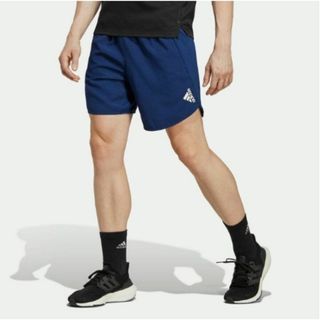 アディダス(adidas)の【新品】アディダス メンズ 吸汗速乾 トレーニング ハーフパンツ 紺 2XO(ショートパンツ)