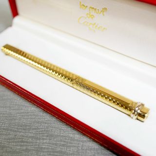 カルティエ(Cartier)の【美品 送料込み】カルティエ ボールペン トリニティ ゴールド プレート(ペン/マーカー)