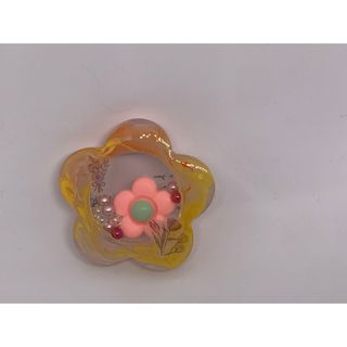 お花のシャカシャカキーホルダー(キーホルダー)