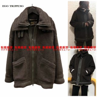 エゴトリッピング(EGO TRIPPING)の新品未使用 EGO TRIPPING BOA FLIGHT COAT(フライトジャケット)