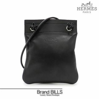 エルメス(Hermes)の美品 エルメス サックアリーヌ ミニ ショルダーバッグ H076236CK ノワール ブラック アニョーミロ U刻印 肩掛け 斜め掛け(ショルダーバッグ)