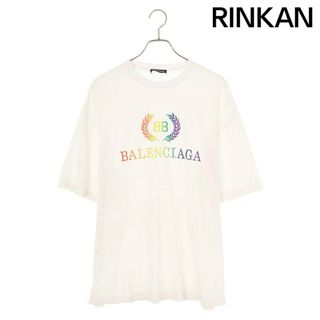 バレンシアガ(Balenciaga)のバレンシアガ  570805 TEV53 BBロゴ刺繍Tシャツ メンズ S(Tシャツ/カットソー(半袖/袖なし))