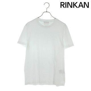 プラダ(PRADA)のプラダ  UJM492 三角ロゴパッチクルーネックTシャツ メンズ L(Tシャツ/カットソー(半袖/袖なし))