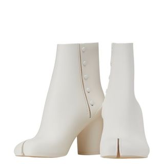 マルタンマルジェラ(Maison Martin Margiela)の美品 マルタンマルジェラ 足袋 タビ ブーツ レインブーツ サイズ：36 S38WU0378 ラバー レディース MARTIN MARGIELA 【201-54131】(ブーツ)