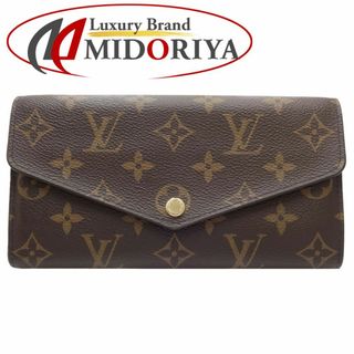 ルイヴィトン(LOUIS VUITTON)のLOUIS VUITTON ルイヴィトン モノグラム 長財布 ポルトフォイユ サラ M62235 ブラウン ローズバレリーヌ/180458【中古】(財布)