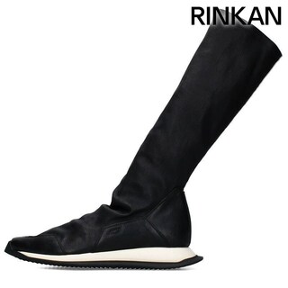 Rick Owens - リックオウエンス レザーソックススニーカー メンズ 42