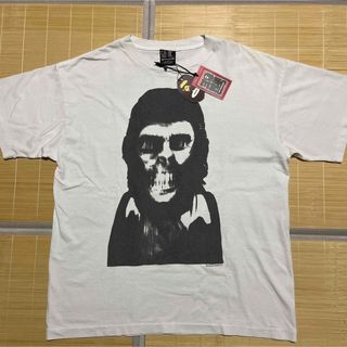 アベイシングエイプ(A BATHING APE)のAPE BAPE  KAWS SAINT Mxxxxxx Skull tシャツ(Tシャツ/カットソー(半袖/袖なし))