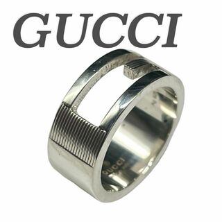 グッチ(Gucci)のグッチ　GUCCI　シルバー　925　G　リング　指輪　9号　4053(リング(指輪))