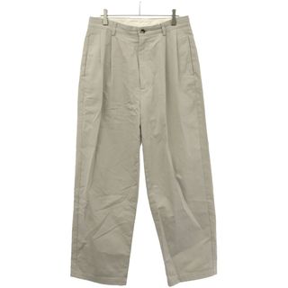 A.PRESSE ア プレッセ 22SS Chino Trousers 2プリーツチノトラウザーズパンツ 22SAP-04-04H ベージュ 1